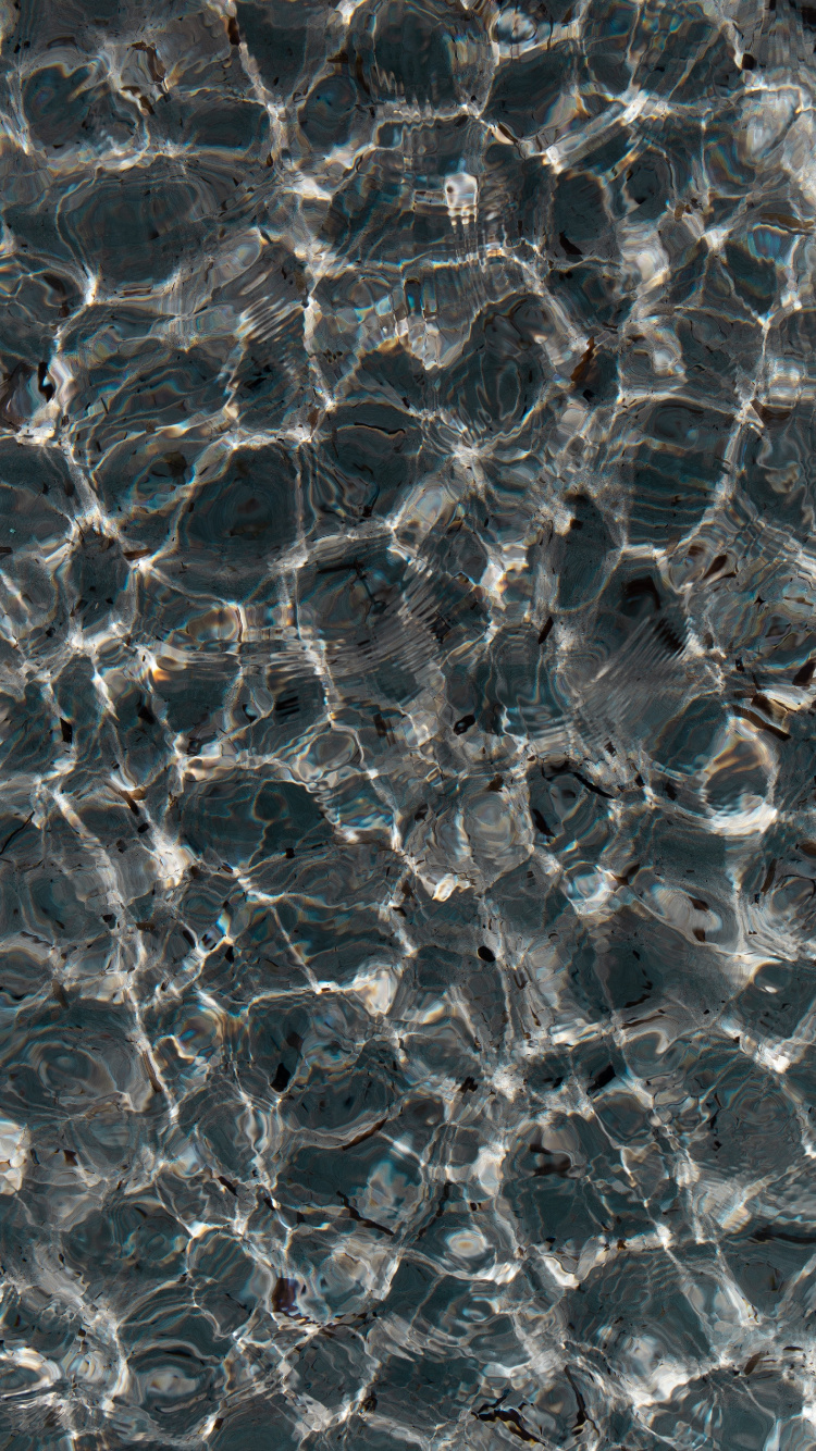 Weißes Und Blaues Wasserspritzen. Wallpaper in 750x1334 Resolution