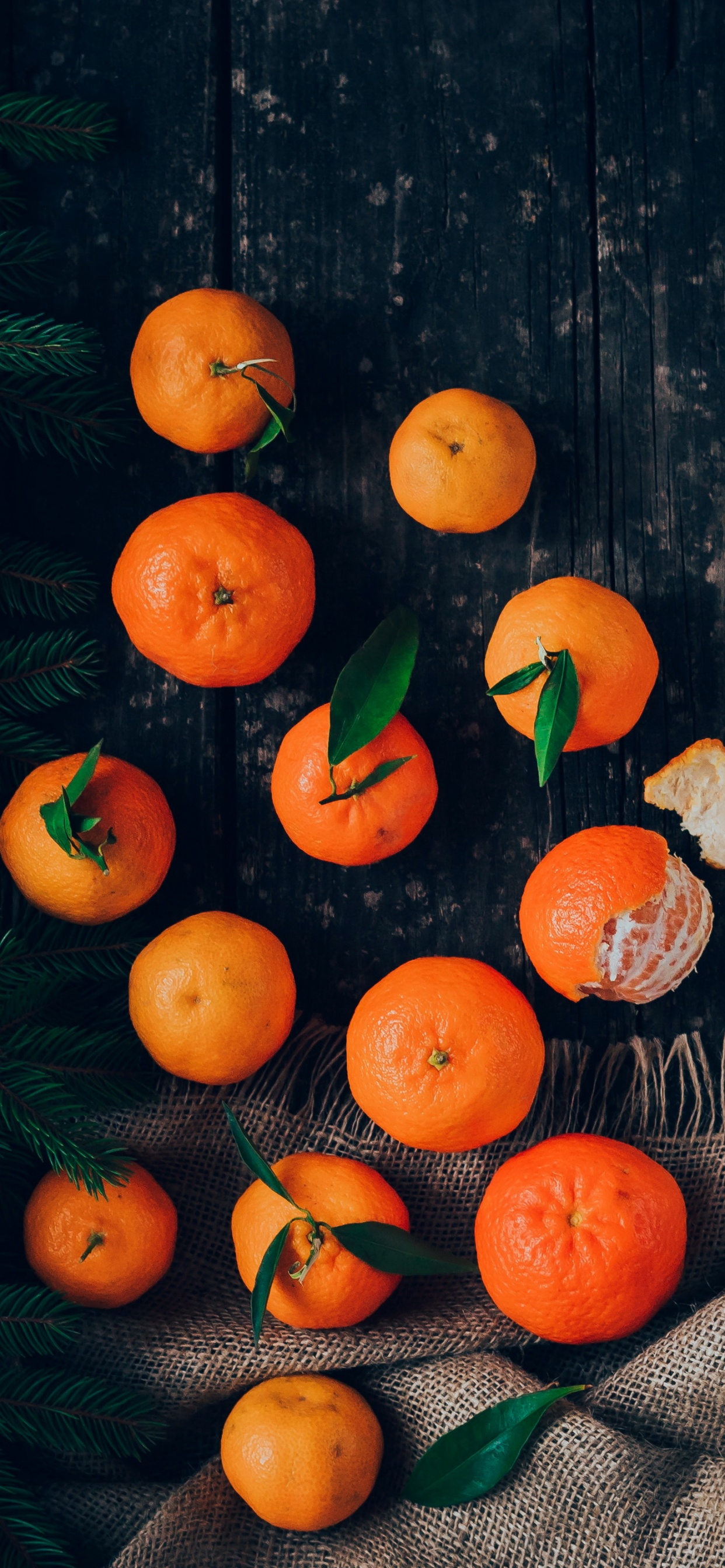 Orange, Clémentine, Aliment, Rangpur, Fruits. Wallpaper in 1242x2688 Resolution