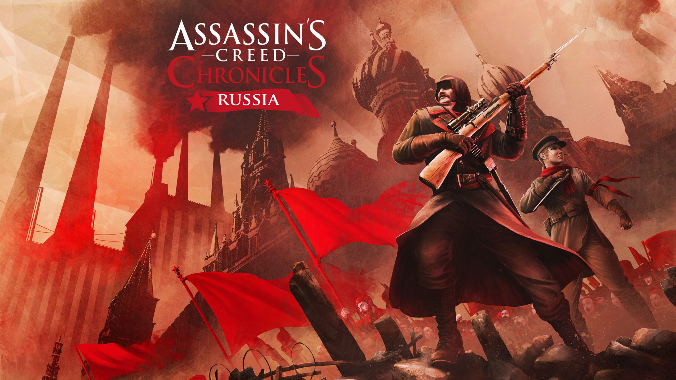 Assassins Creed Chronicles Russia, Assassins Creed Chronicles India, Assassins Creed Chronicles China, Assassins Creed Syndicate, Nikolai Orelov. Wallpaper in 1366x768 Resolution