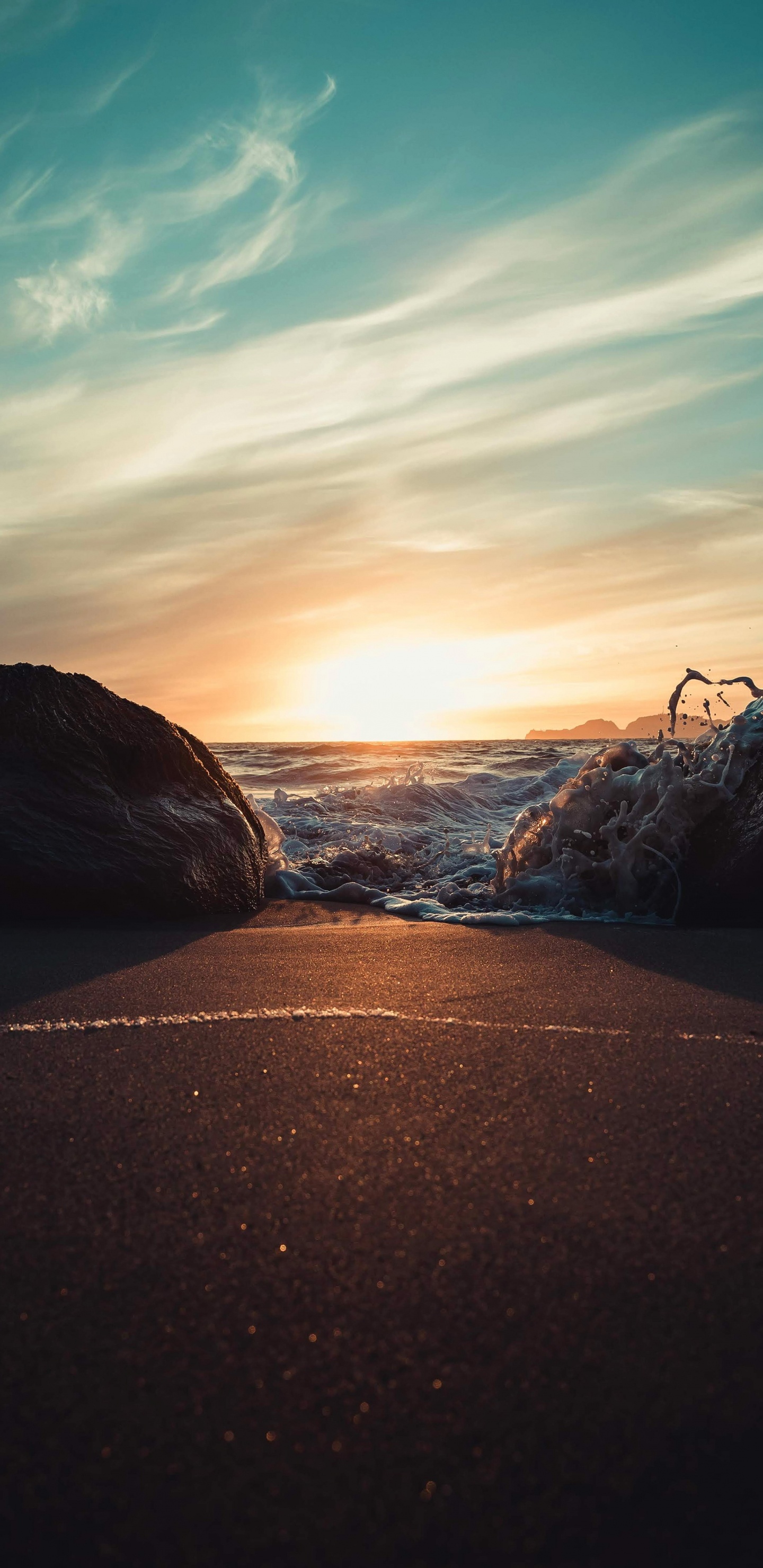 Natur, Malerei, Cloud, Wasser, Atmosphäre. Wallpaper in 1440x2960 Resolution