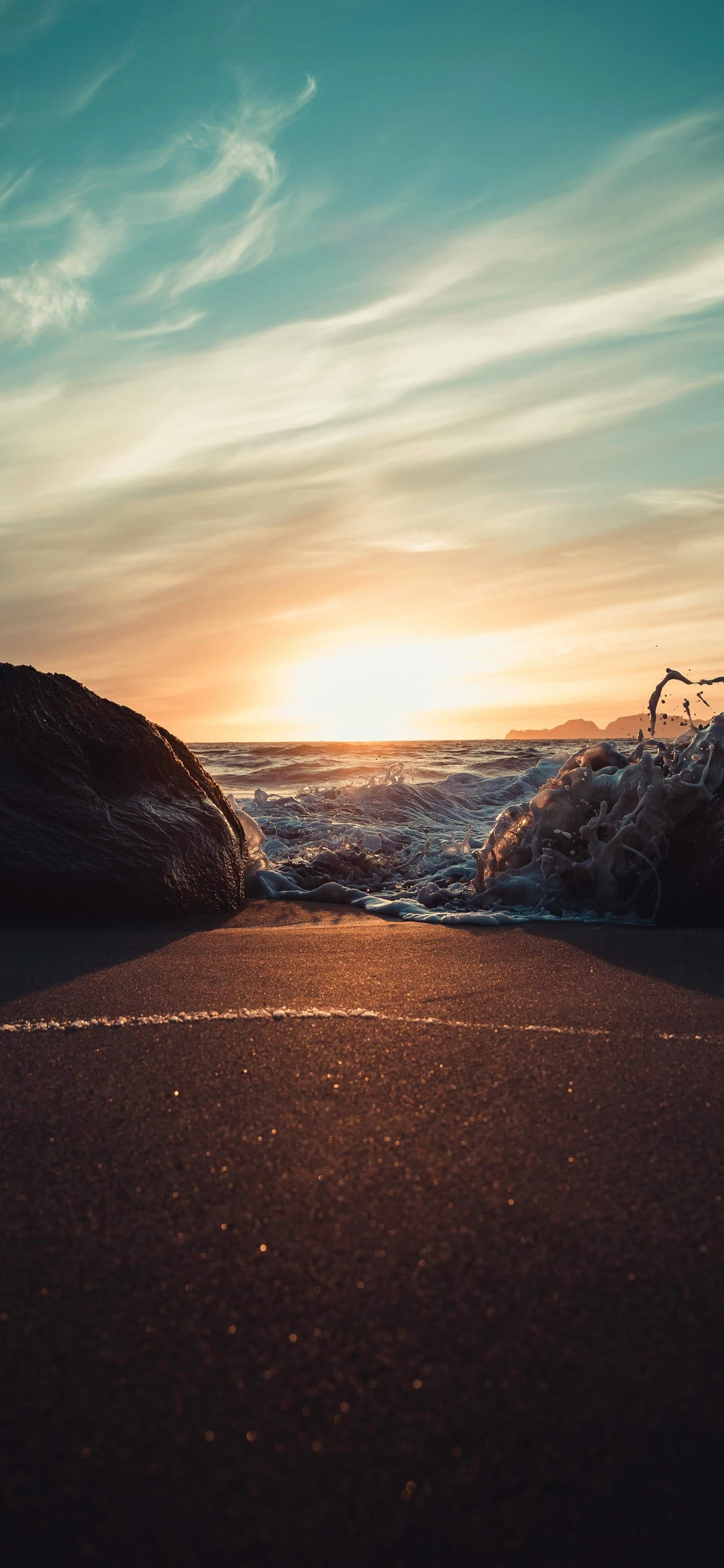 Nature, Painting, Cloud, Water, Atmosphere. Wallpaper in 1125x2436 Resolution