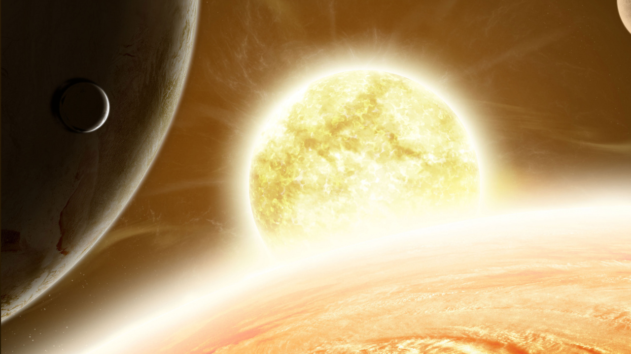 Atmosphere, Earth, Outer Space, Astronomical Object, Space. Wallpaper in 1280x720 Resolution