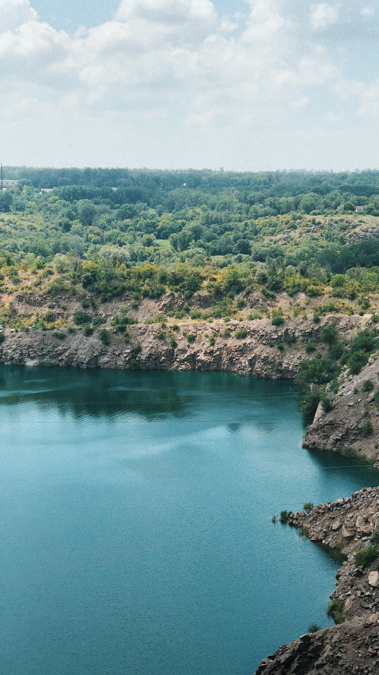 Naturschutzgebiet, Kratersee, Reservoir, Wasserressourcen, Nationalpark. Wallpaper in 750x1334 Resolution