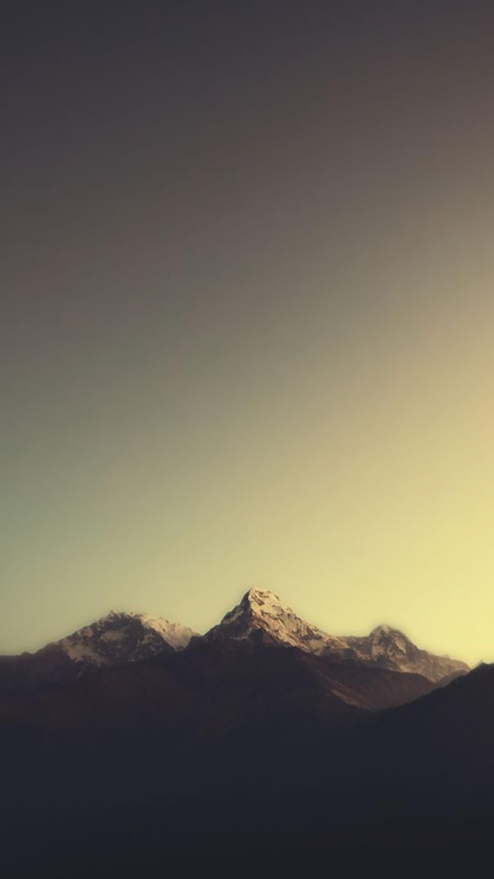 Annapurna, Église de la Mission du Reste, Confié Église de Dieu 7ème Jour, Atmosphère, Afterglow. Wallpaper in 720x1280 Resolution