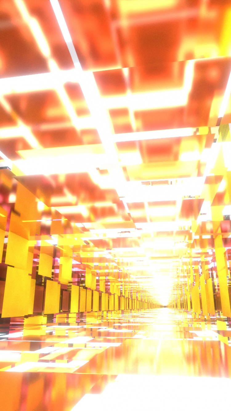 Orange, Amber, Yellow, Line, Ceiling. Wallpaper in 750x1334 Resolution