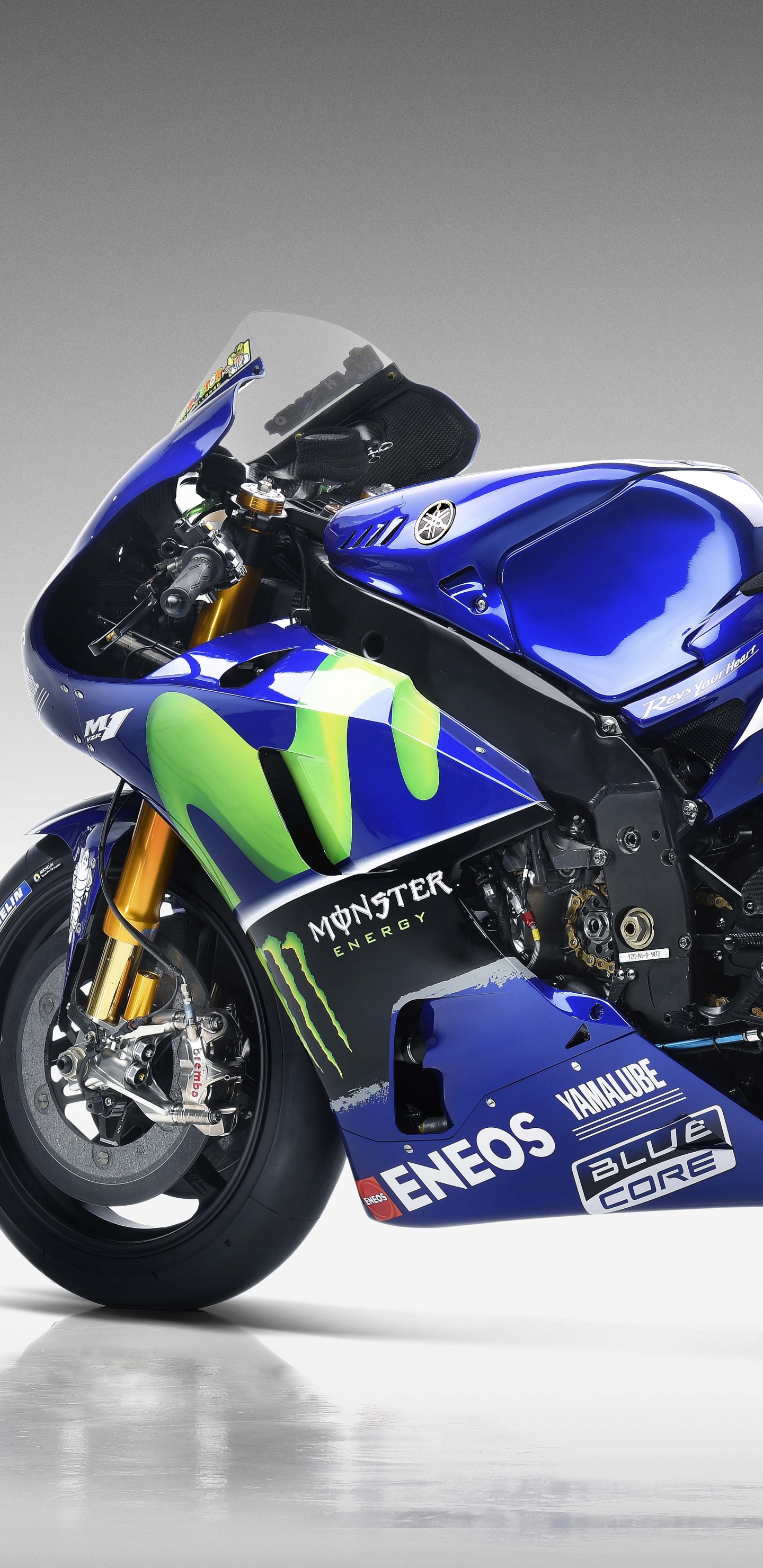 Vélo de Sport Bleu et Noir. Wallpaper in 1440x2960 Resolution