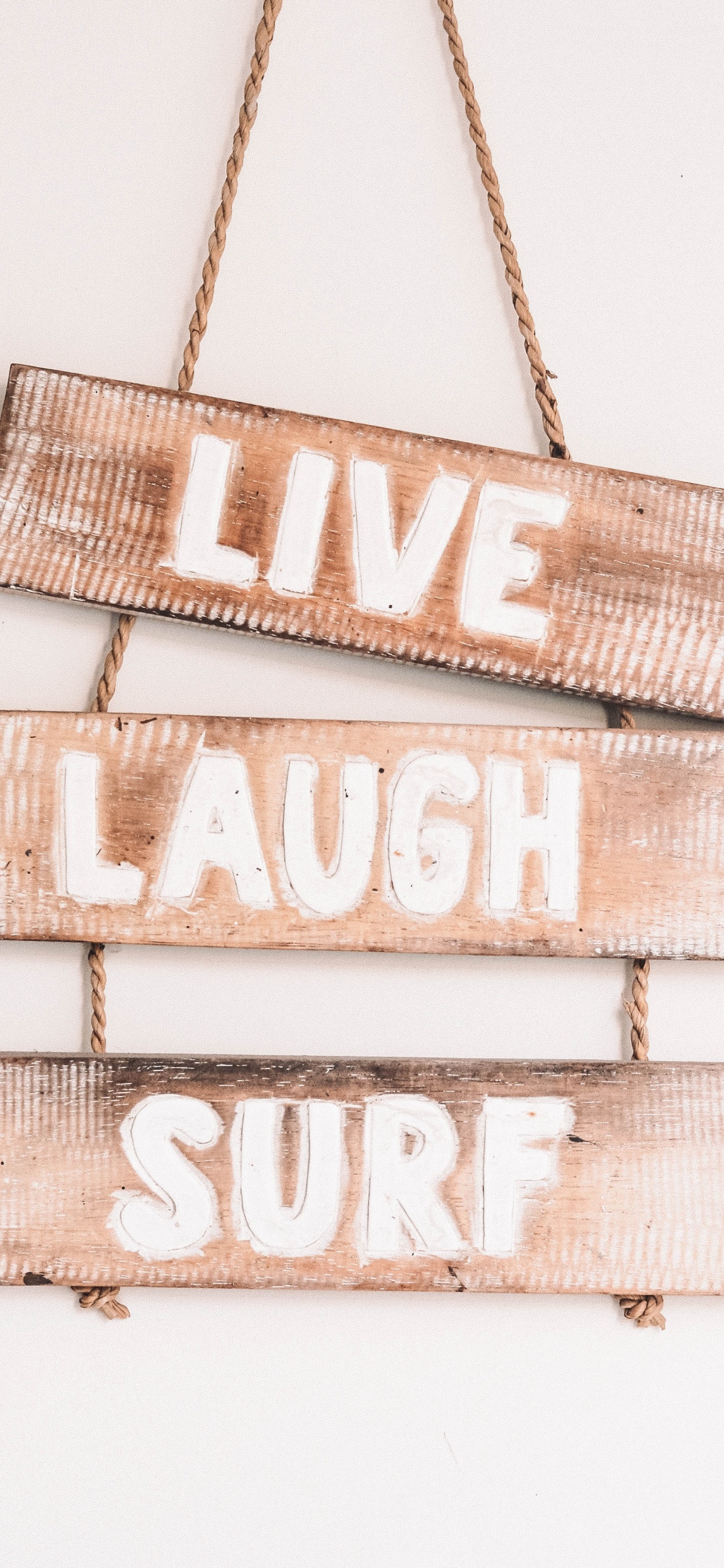 Brown and White Wooden i Love You Wall Decor. Wallpaper in 1242x2688 Resolution