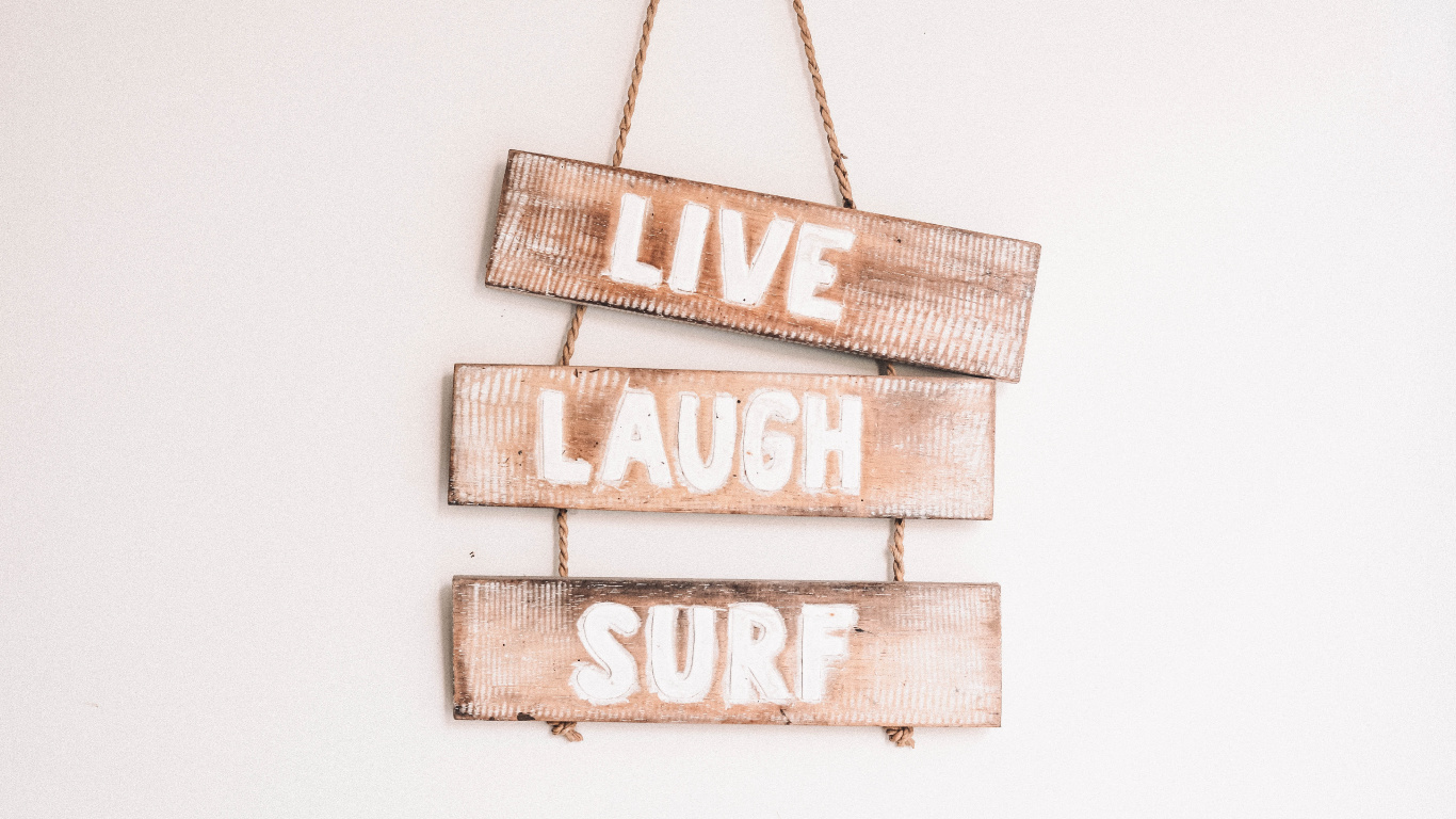 Brown and White Wooden i Love You Wall Decor. Wallpaper in 1366x768 Resolution