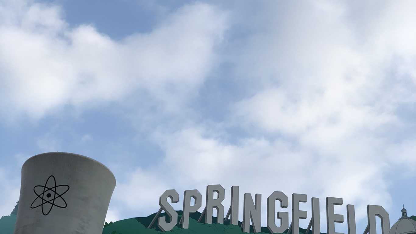 Hollywood, Springfield, Tageszeit, Cloud, Cumulus. Wallpaper in 1366x768 Resolution