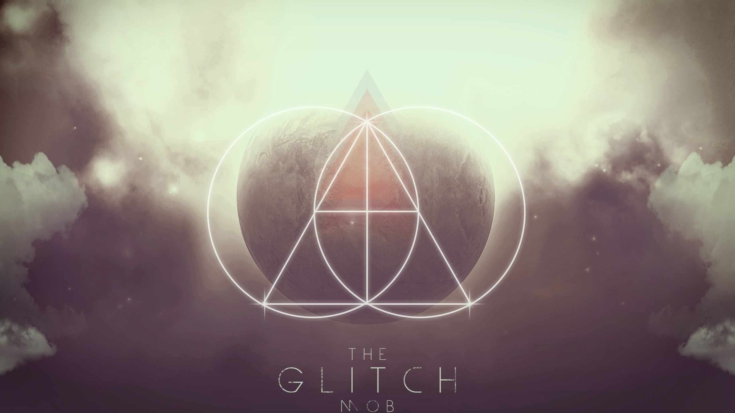 Glitch Mob, The Glitch Mob, Cloud, Logo, Graphics. Wallpaper in 2560x1440 Resolution