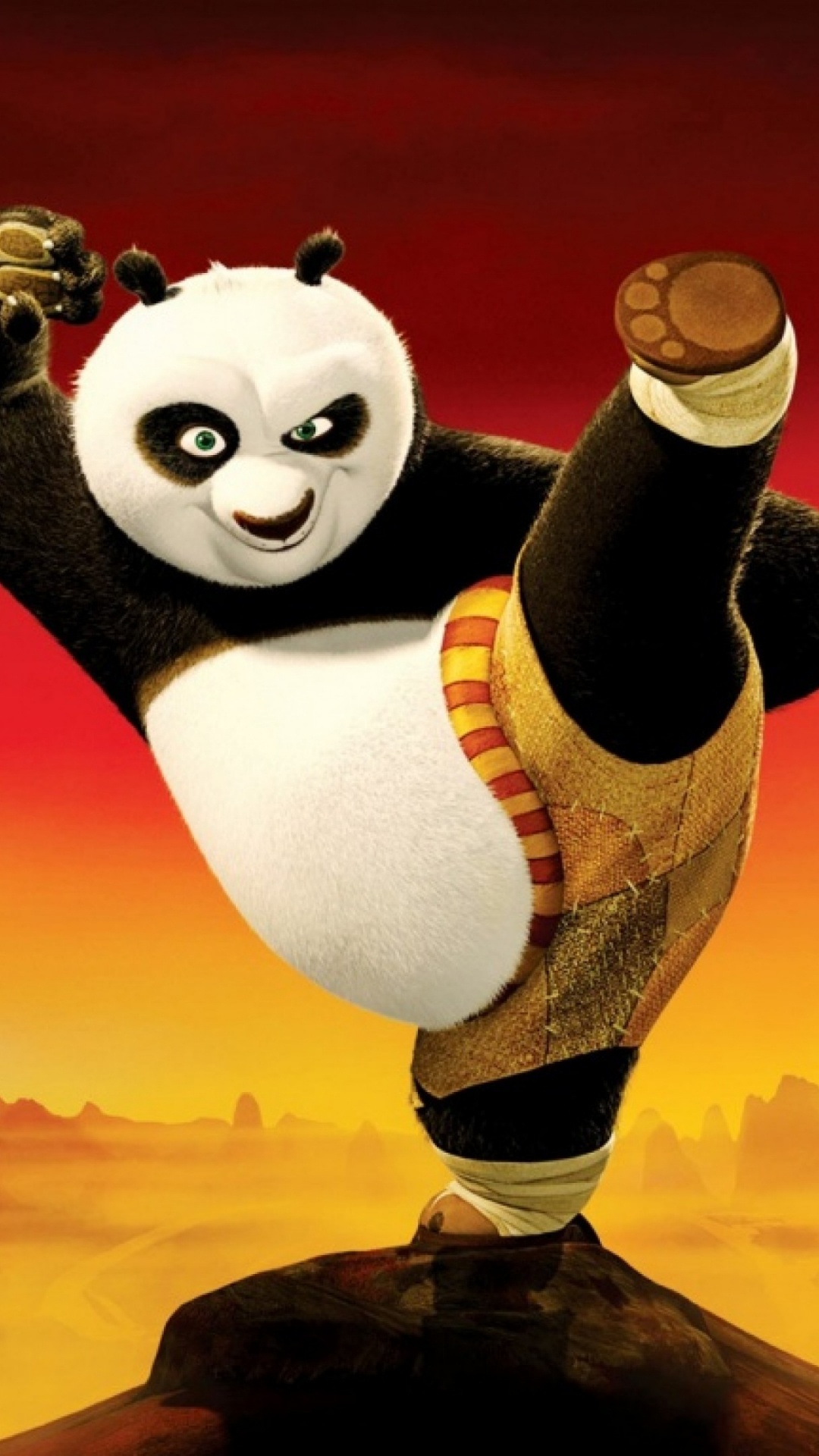 Weißes Und Schwarzes Panda-Plüschtier. Wallpaper in 1080x1920 Resolution