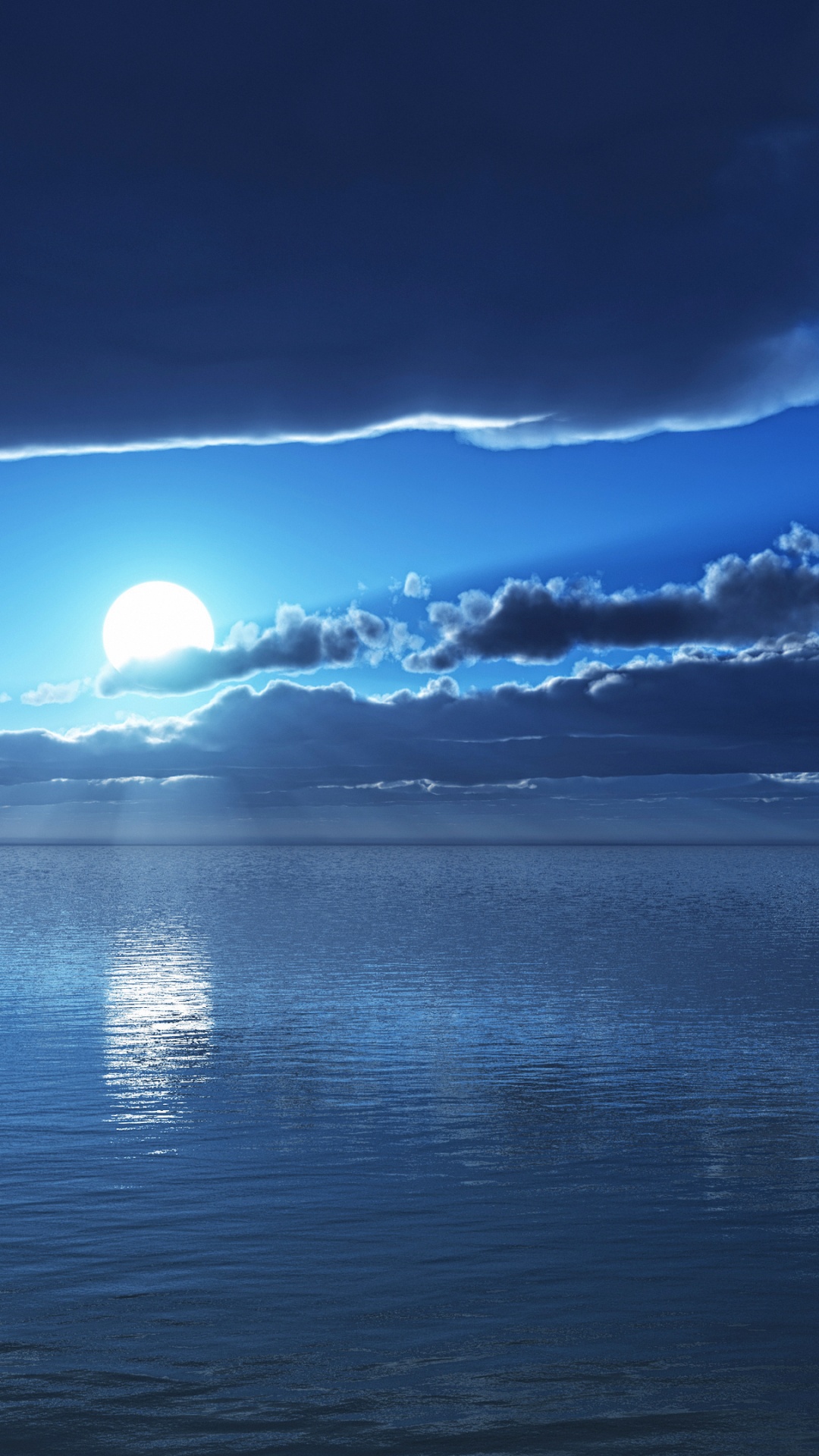 Horizon, Blue, Nature, Eau, Mer. Wallpaper in 1080x1920 Resolution