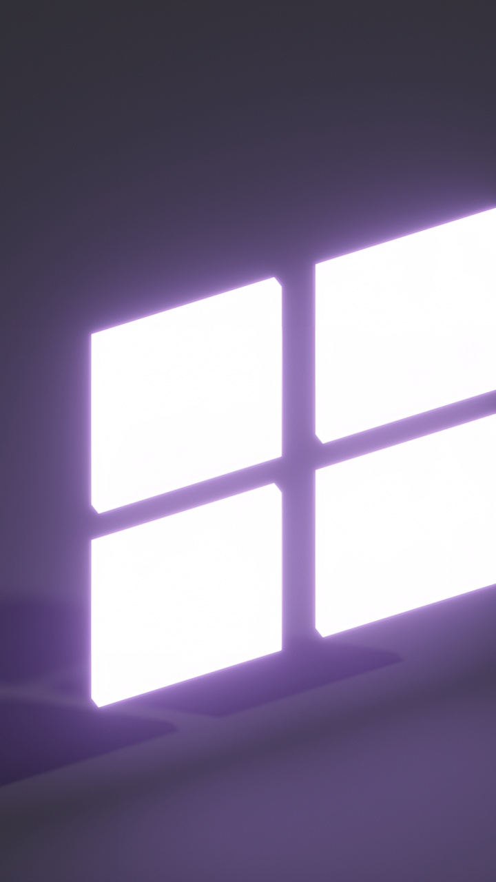 紫罗兰色, Windows10, 窗口 11, 采光, 光 壁纸 720x1280 允许