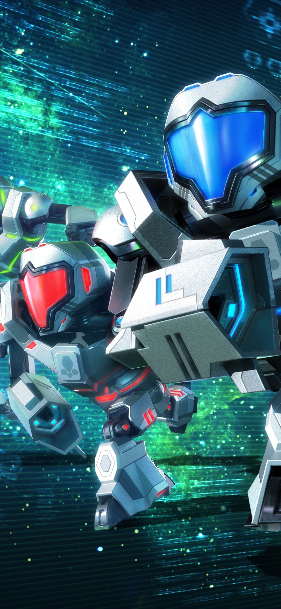 Metroid Prime, Nintendo 3DS, Nintendo, Mecha, Robot. Wallpaper in 1125x2436 Resolution