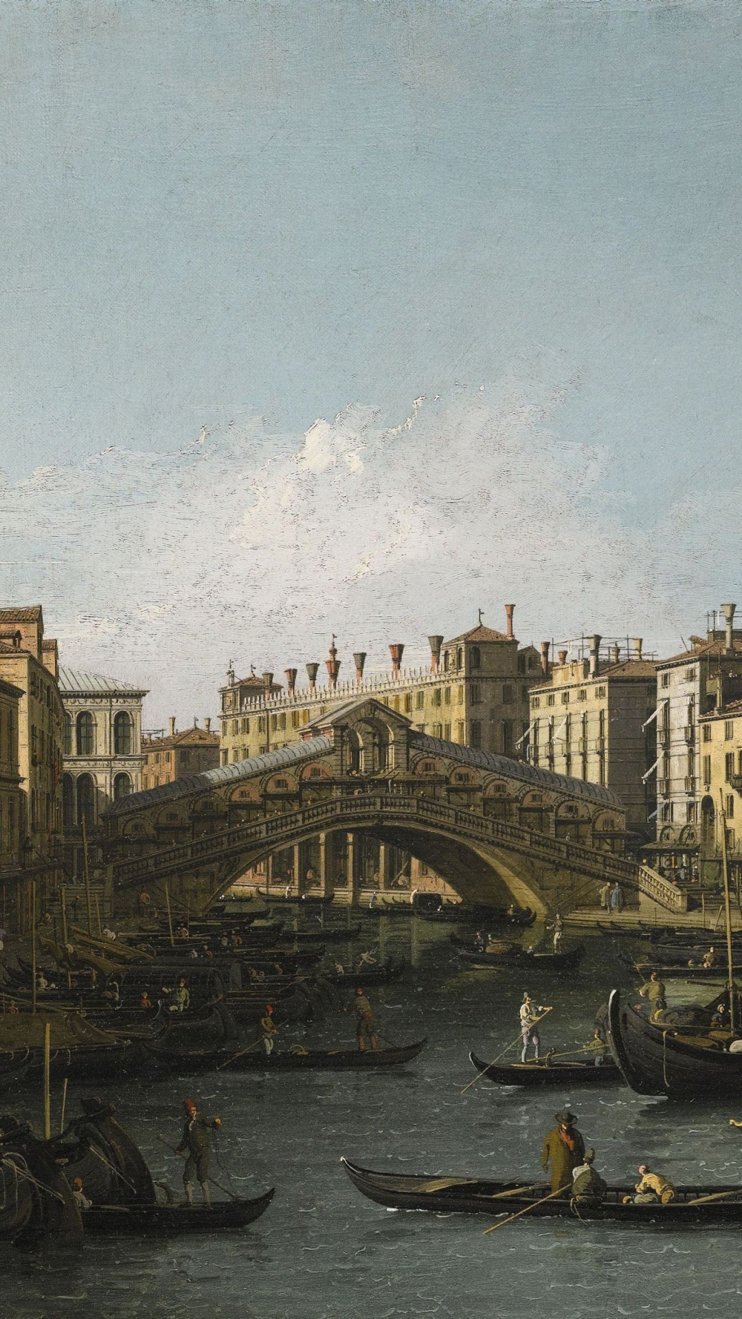 Personas Que Viajan en Barco Por el Río Cerca de Edificios Durante el Día.. Wallpaper in 1080x1920 Resolution