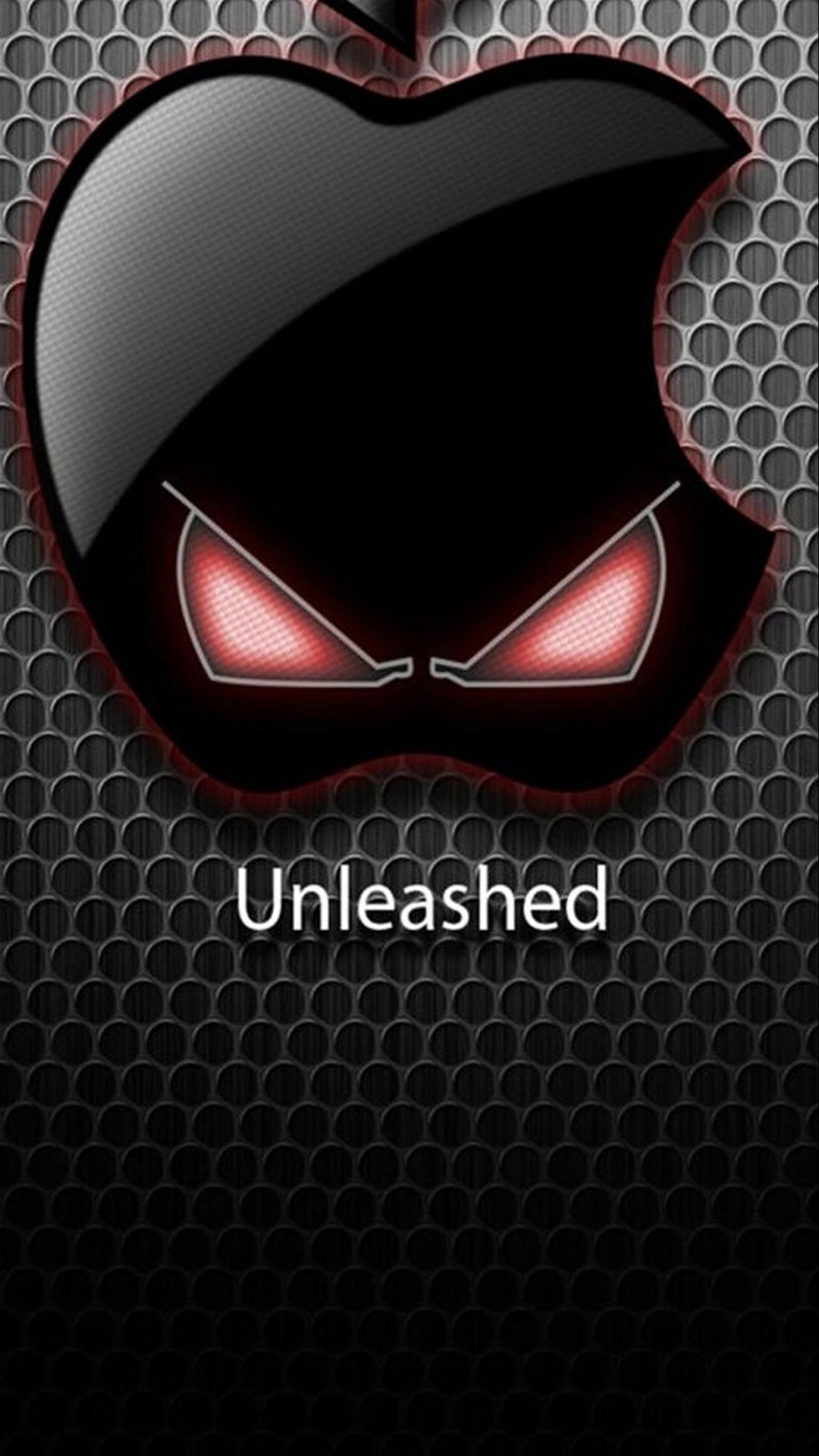 Illustration de Coeur Noir et Rouge. Wallpaper in 1080x1920 Resolution