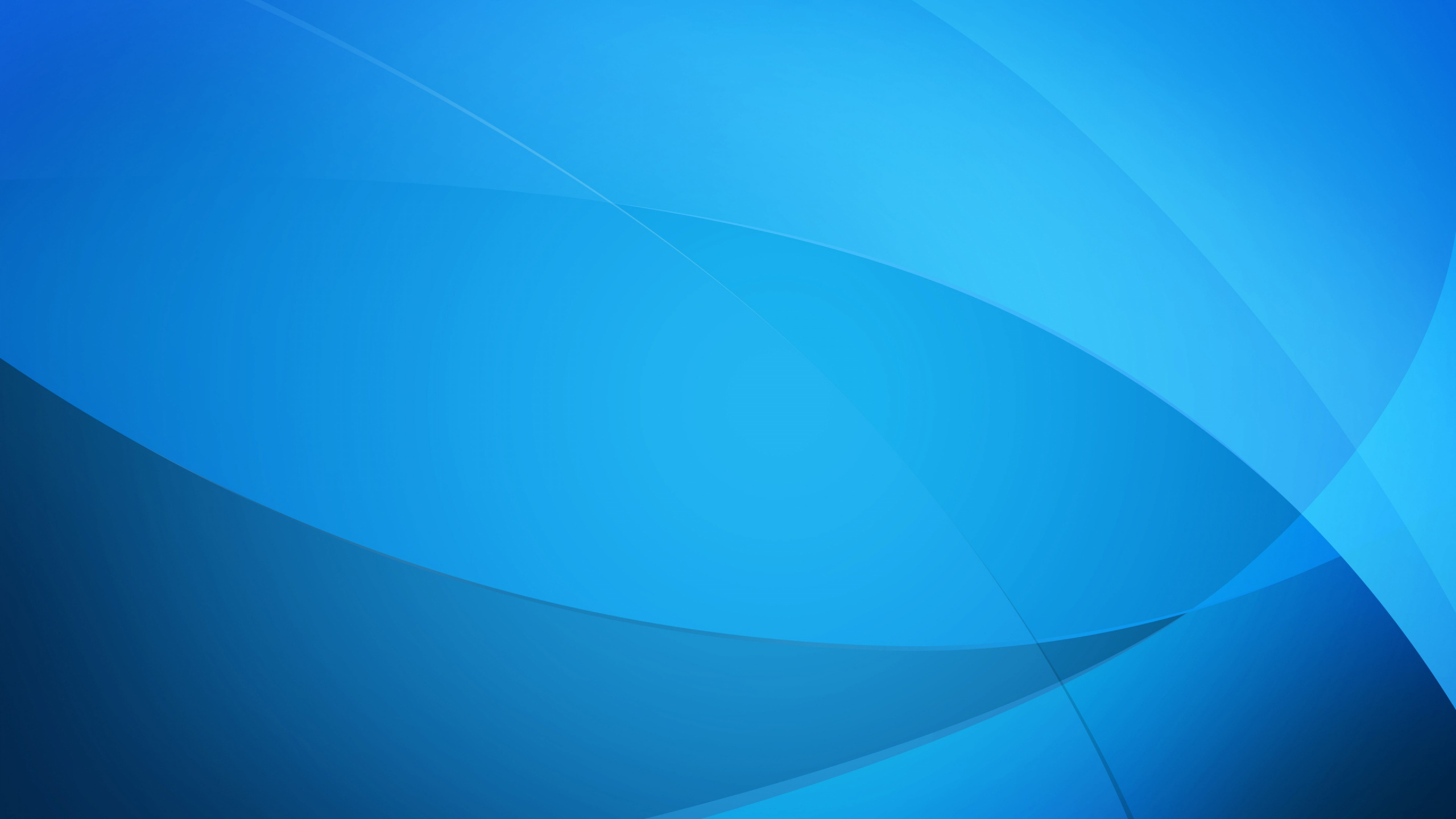 Ilustración Redonda Azul y Blanca. Wallpaper in 2560x1440 Resolution