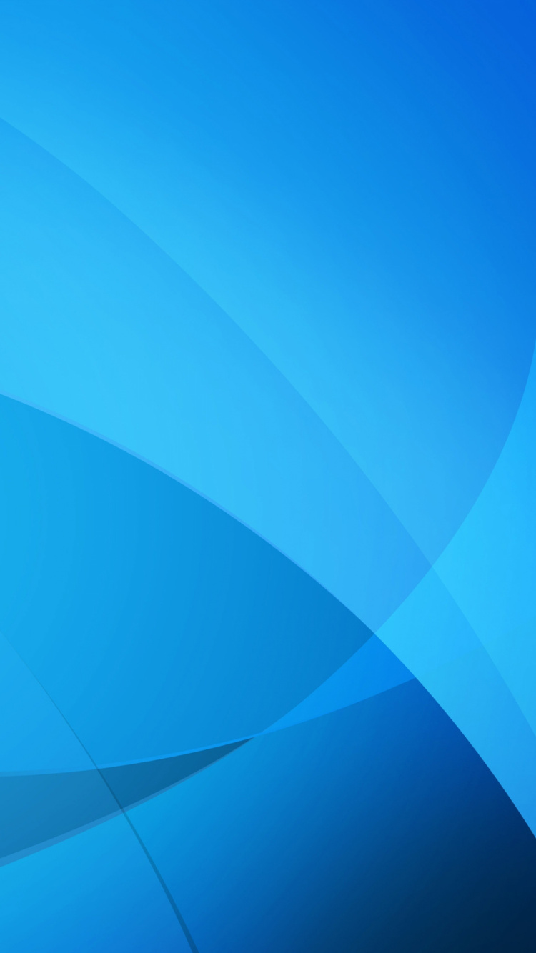 Ilustración Redonda Azul y Blanca. Wallpaper in 750x1334 Resolution