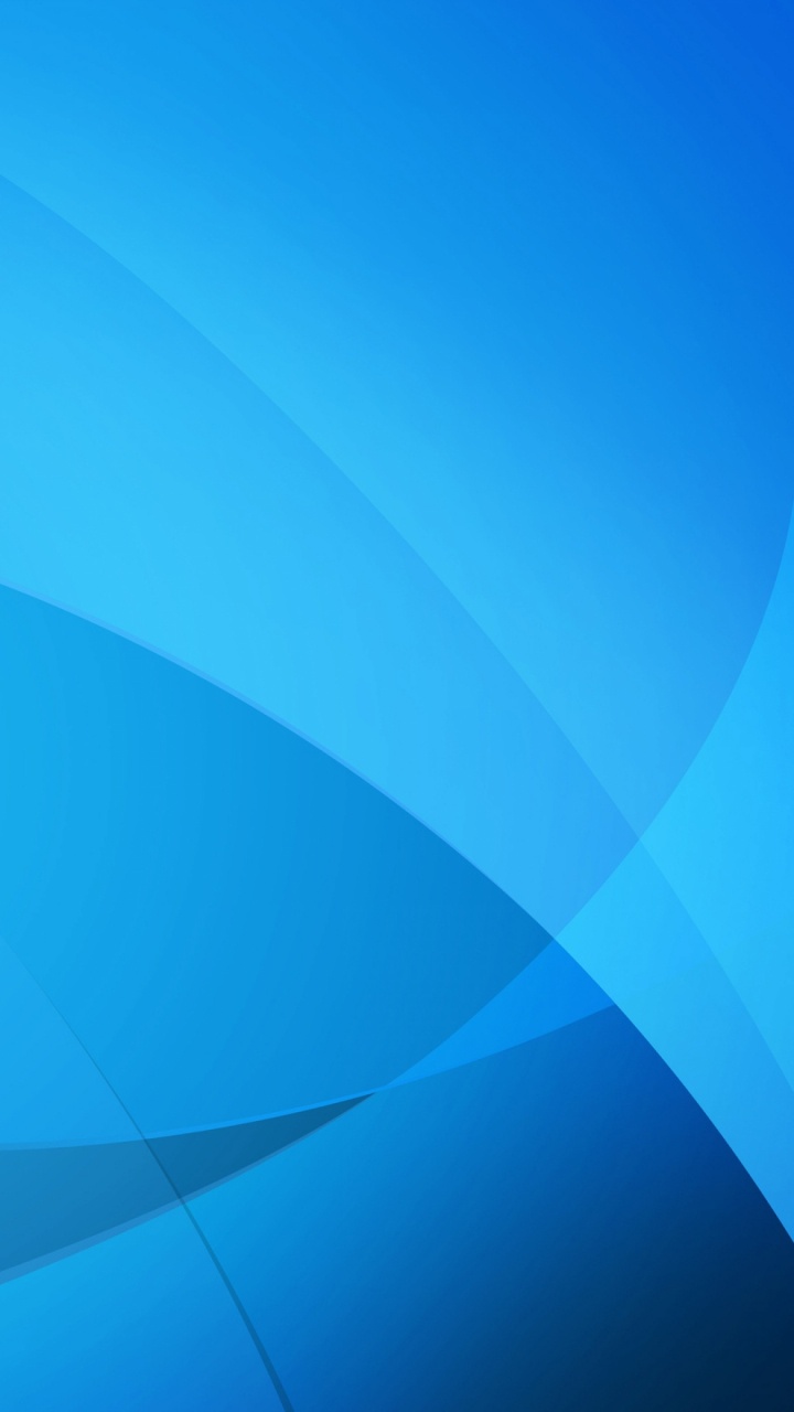 Blaue Und Weiße Runde Abbildung. Wallpaper in 720x1280 Resolution