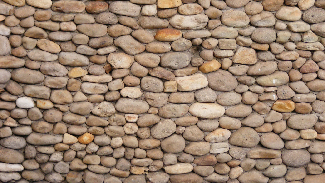 Brown and Black Stone Fragments. Wallpaper in 1366x768 Resolution