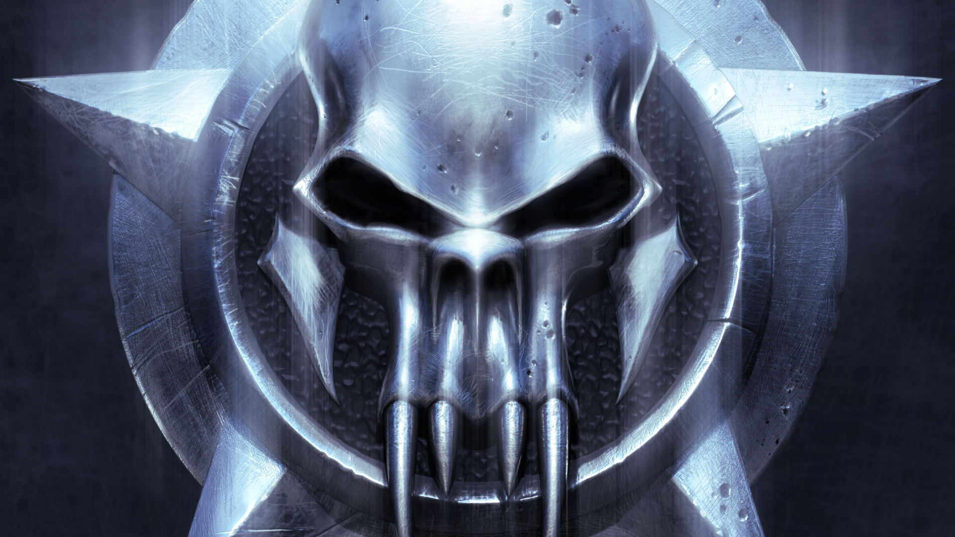 Helmet, Skull, Bone, Supervillain, Skull Logo Clan. Wallpaper in 1920x1080 Resolution