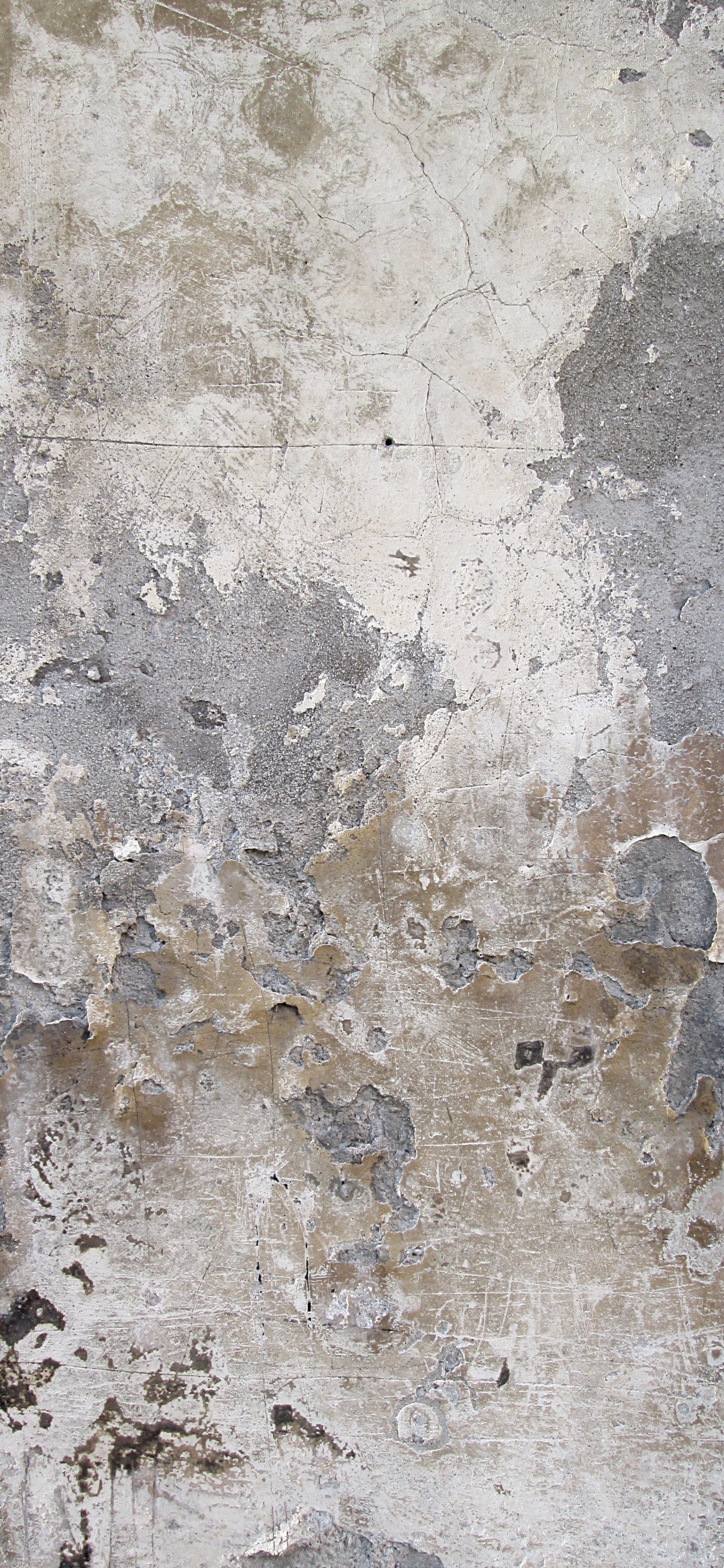 Mur de Béton Marron et Blanc. Wallpaper in 1242x2688 Resolution