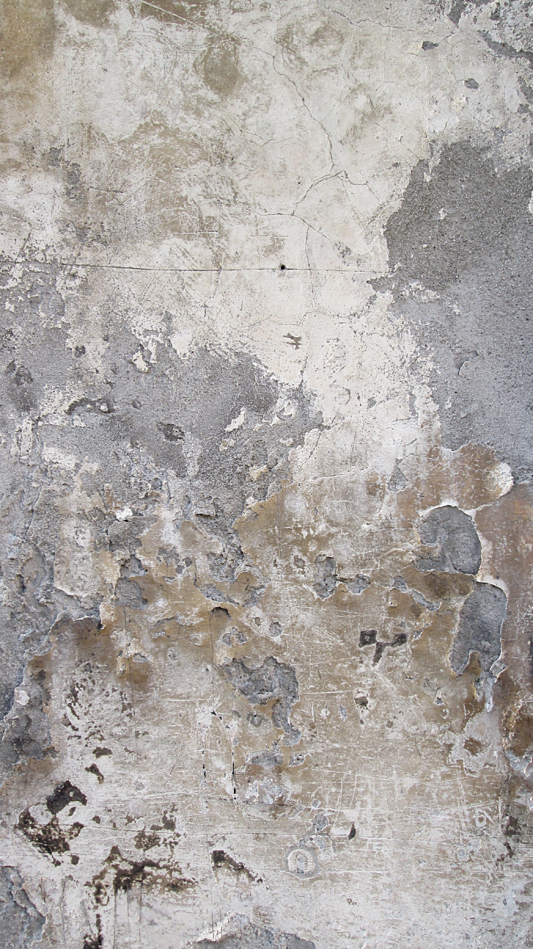 Mur de Béton Marron et Blanc. Wallpaper in 750x1334 Resolution
