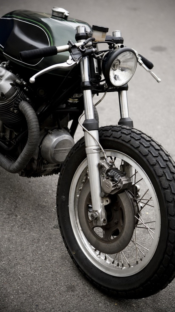 Motorcycle, Tire, Cars, Exhaust System, Moto Guzzi. Wallpaper in 720x1280 Resolution