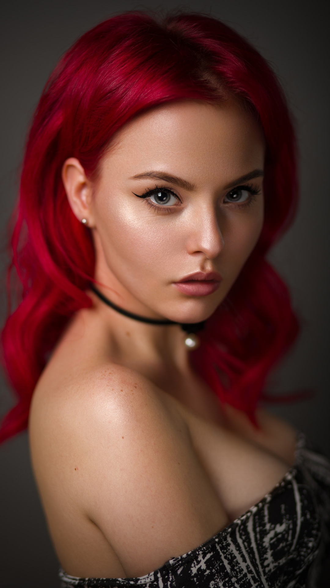 Schönheit, Haar, Rote Haare, Haarfärbung, Lange Haare. Wallpaper in 1080x1920 Resolution