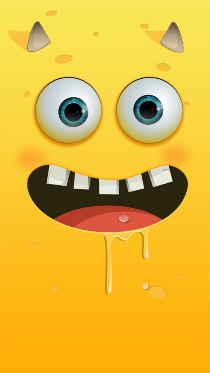 Cartoon, Yellow, Animation, Animated Cartoon, Colorfulness. Wallpaper in 720x1280 Resolution