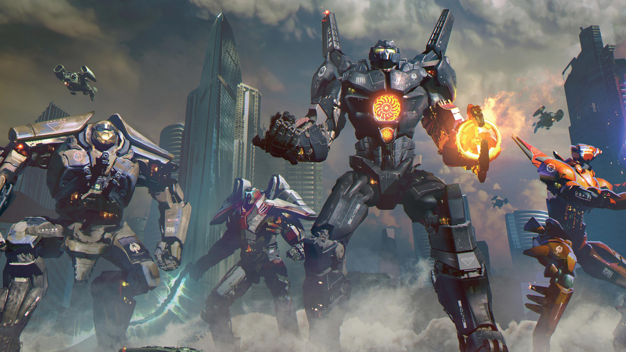 Black and Orange Robot Toy. Wallpaper in 1280x720 Resolution