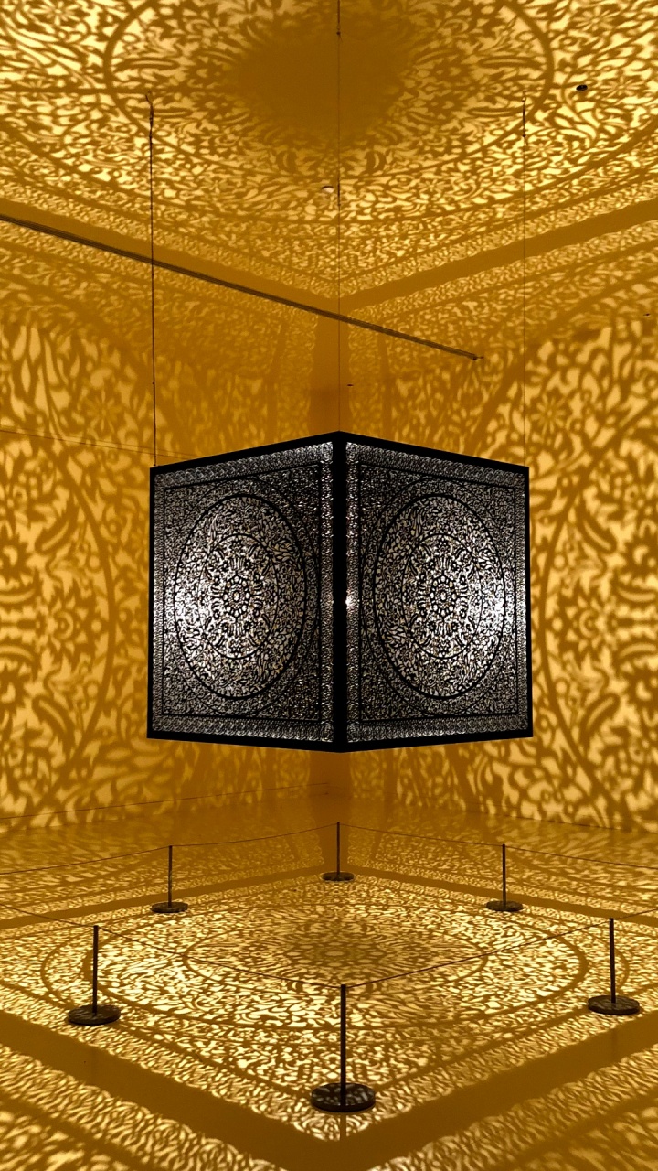 天花板, 酒店, 琥珀色, 黄金, 室内设计 壁纸 720x1280 允许