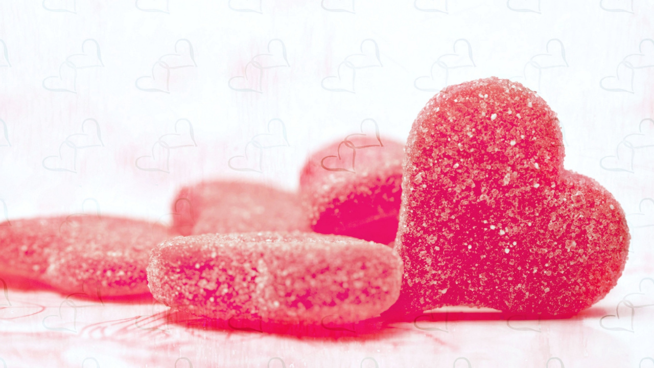 Coraz, Regalo, E-card, Amor, Dia. Wallpaper in 1280x720 Resolution