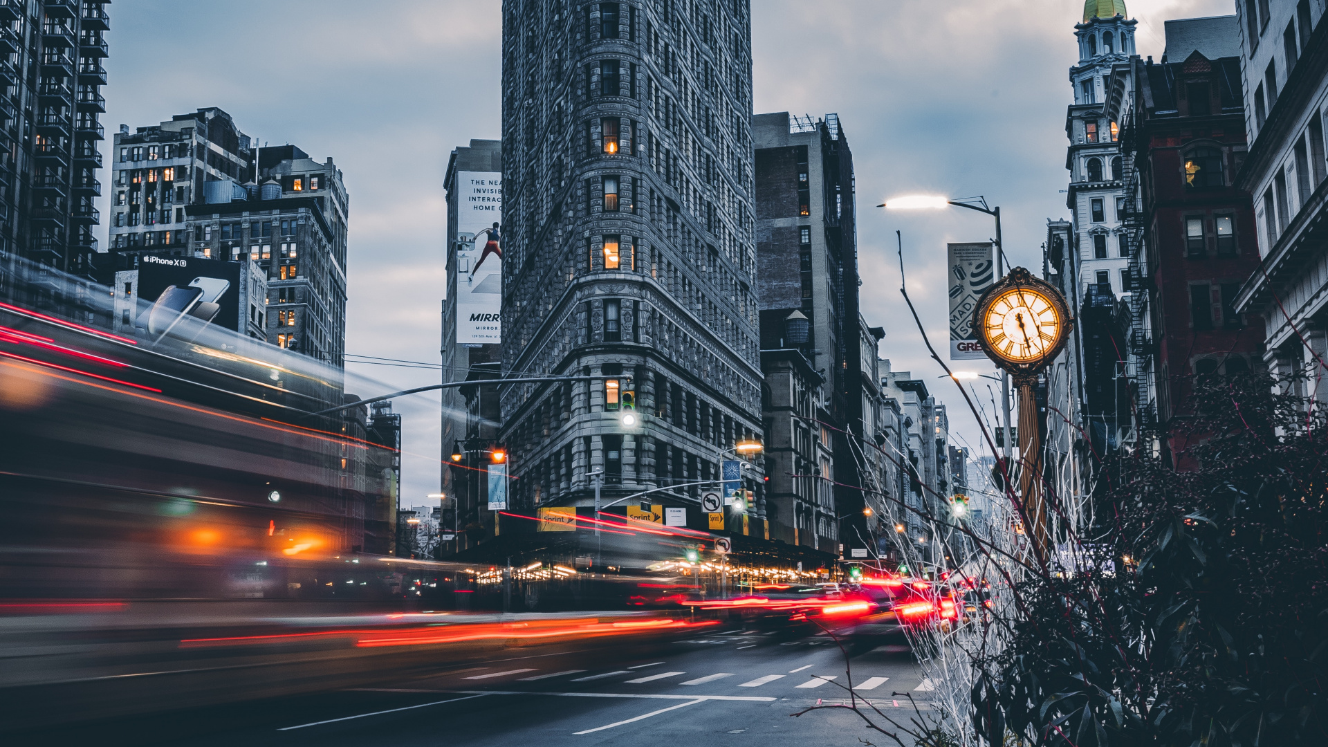 Time Lapse Photography of City Buildings During Night Time. Wallpaper in 1920x1080 Resolution