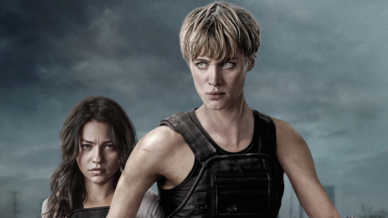Terminator Dark Fate Grace, Mackenzie Davis, Terminator Dark Fate, Sarah Connor, Dani Ramos. Wallpaper in 1280x720 Resolution