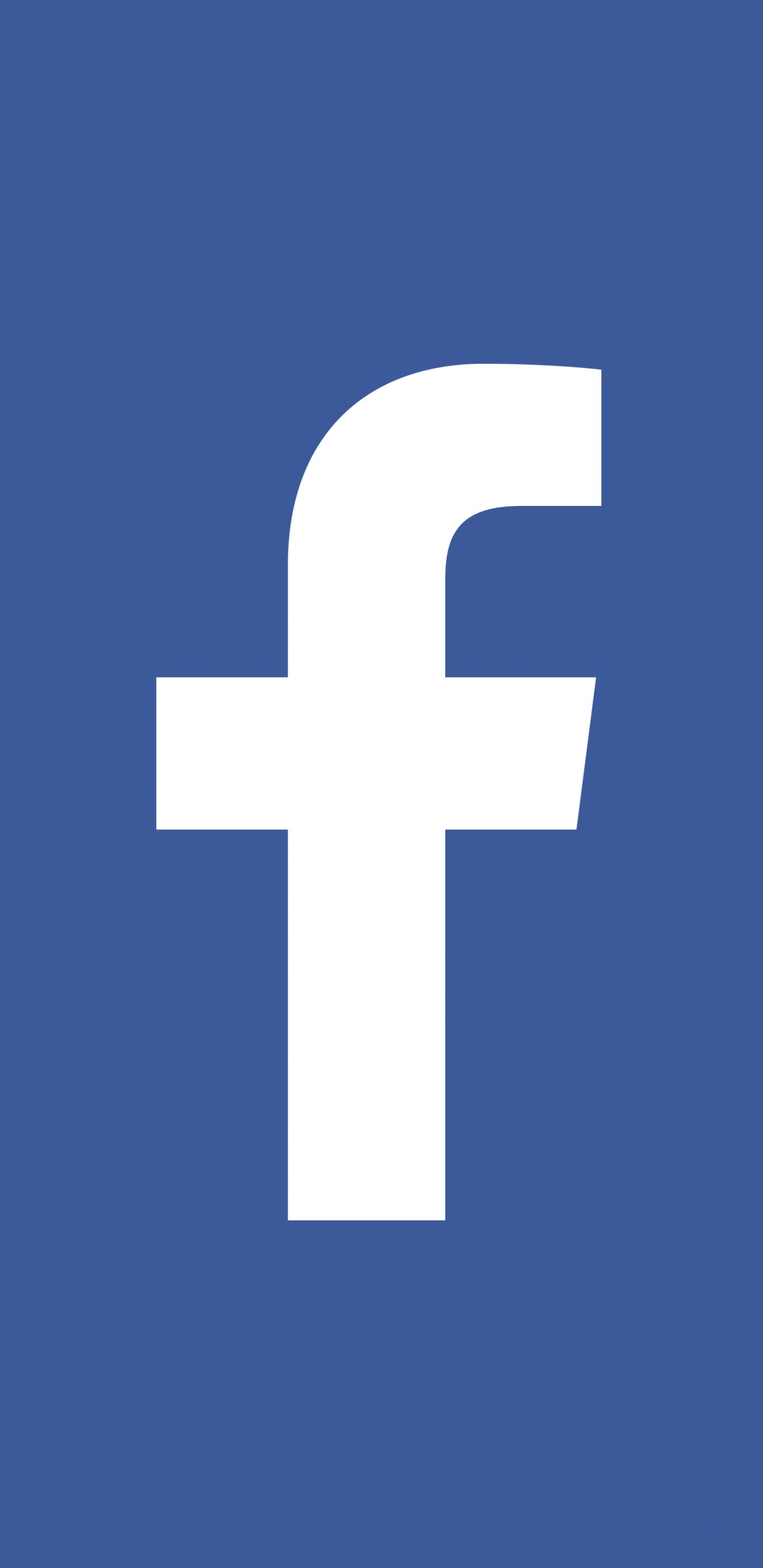Facebook, Logo, Texte, Ligne, Symbole. Wallpaper in 1440x2960 Resolution