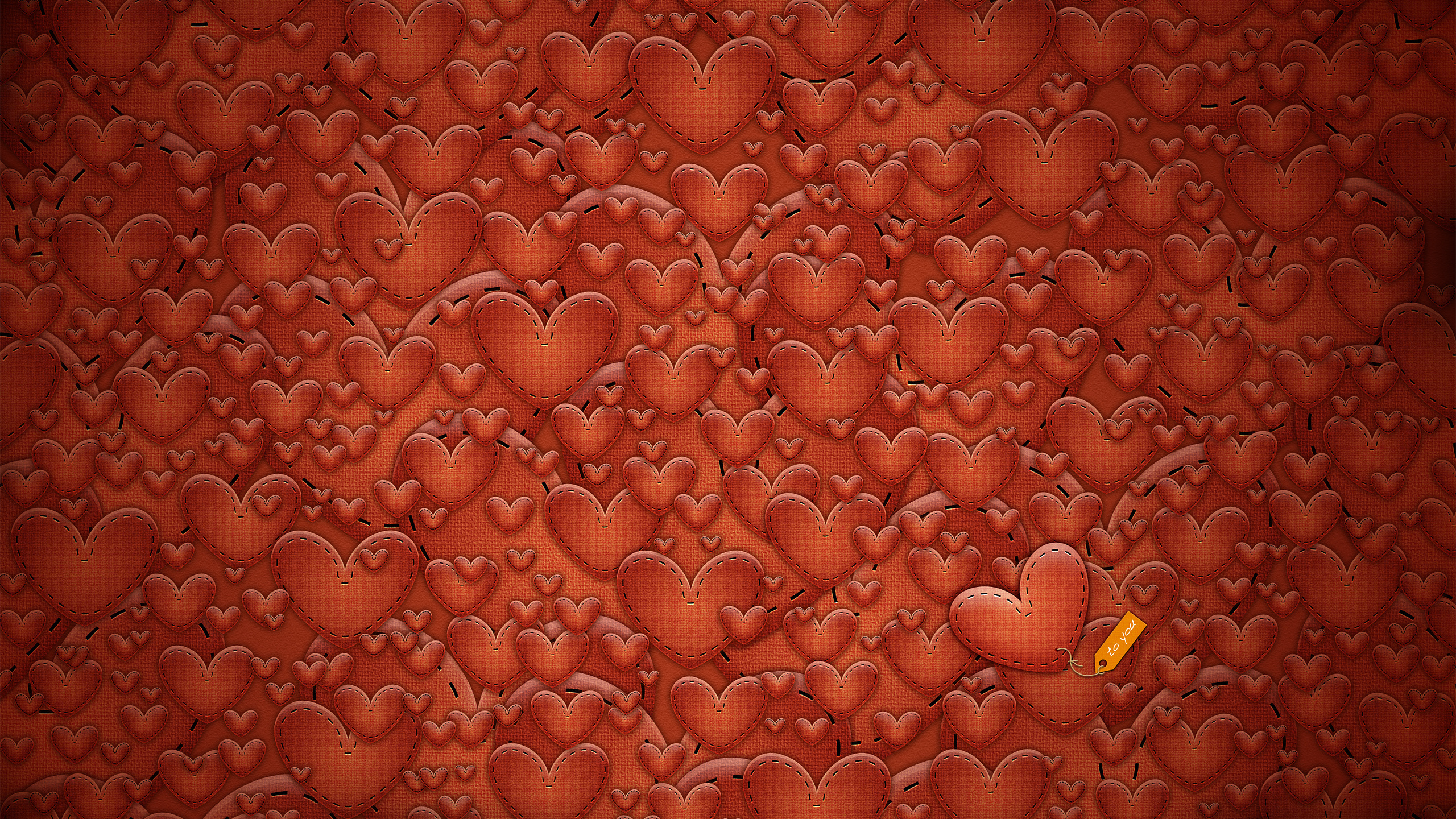 Coraz, Facebook, Amor, Portada de Facebook de Corazones, Naranja. Wallpaper in 2560x1440 Resolution