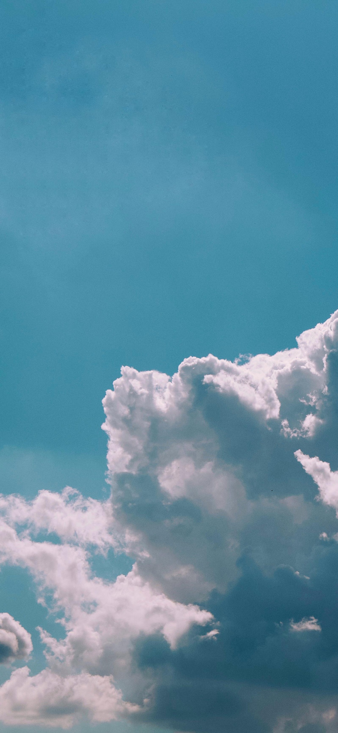 Cloud, Atmosphäre, Blau, Azure, Cumulus. Wallpaper in 1125x2436 Resolution