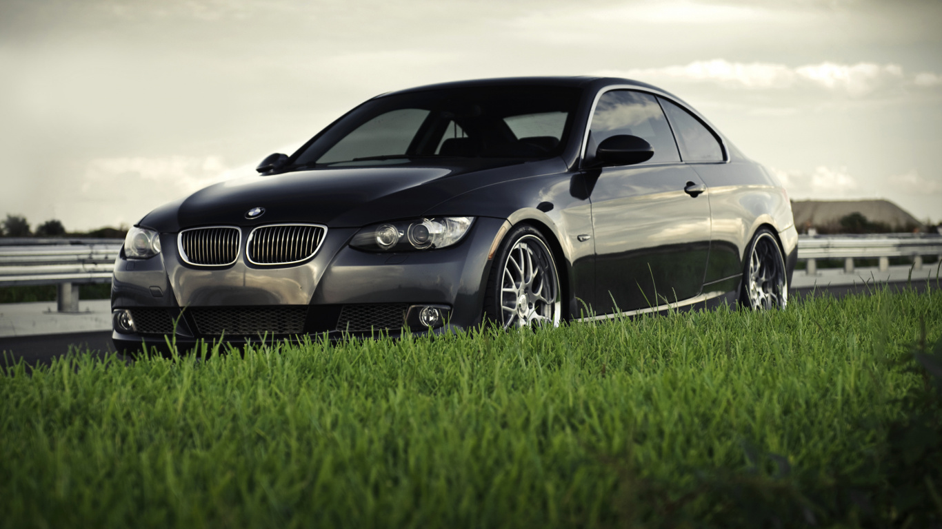 BMW, BMW Serie 3 E90, Llanta de Aleación, Rueda, Coche de Lujo Personal. Wallpaper in 1366x768 Resolution