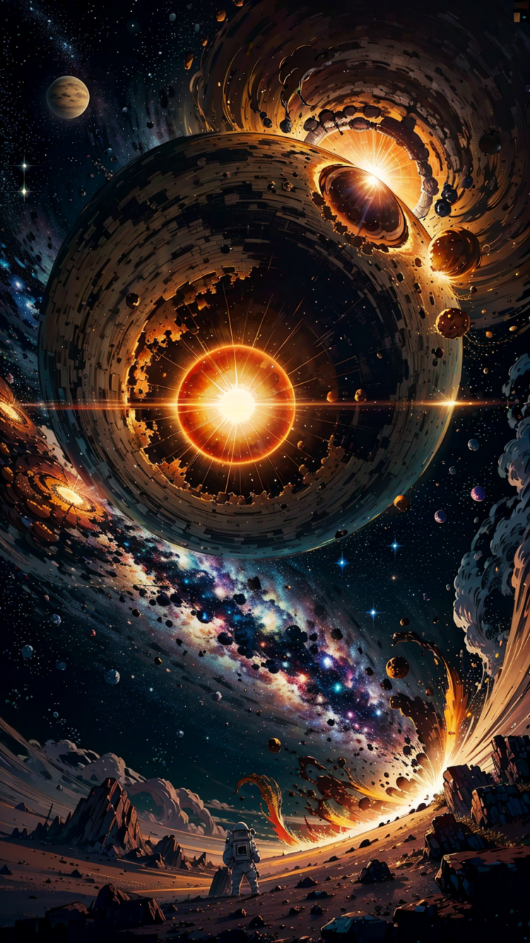 Luz, Diseño Gráfico, Arte, Ambiente, Naturaleza. Wallpaper in 750x1334 Resolution