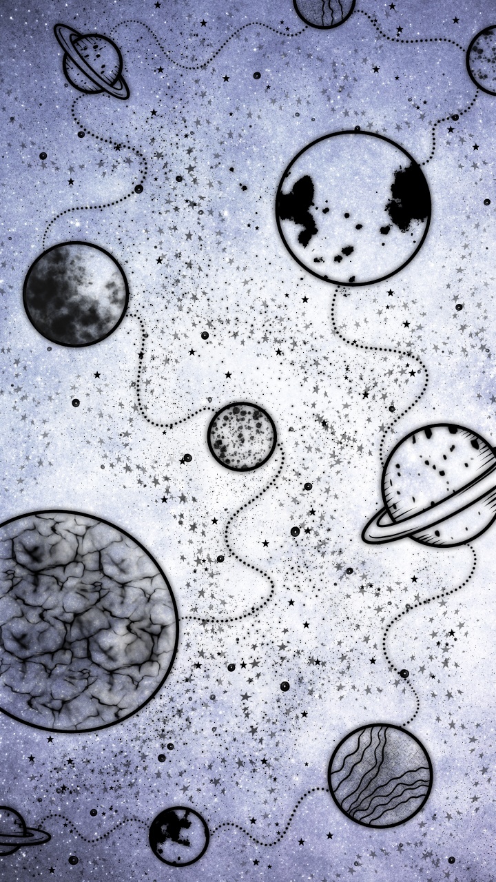 Agua, Naturaleza, Negro, Circulo, Patrón. Wallpaper in 720x1280 Resolution