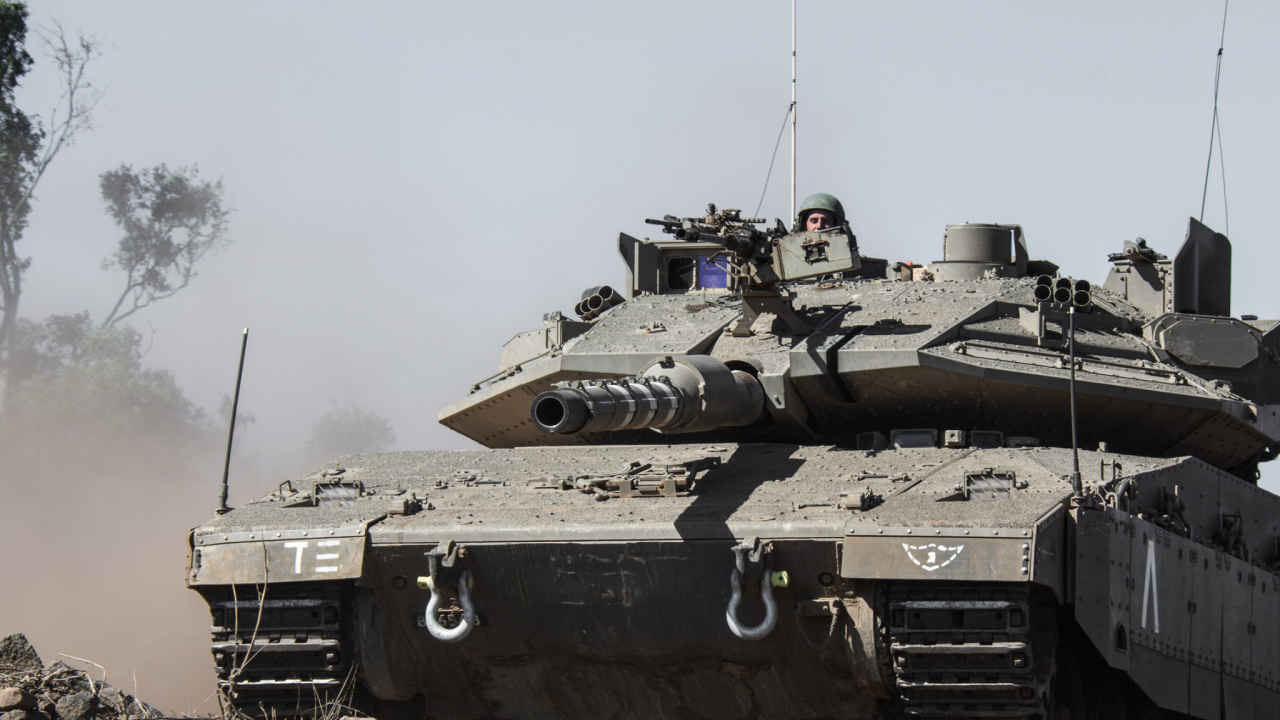 Tanque, Militar, Churchill Tanque, Israel, Vehículo de Combate. Wallpaper in 1280x720 Resolution