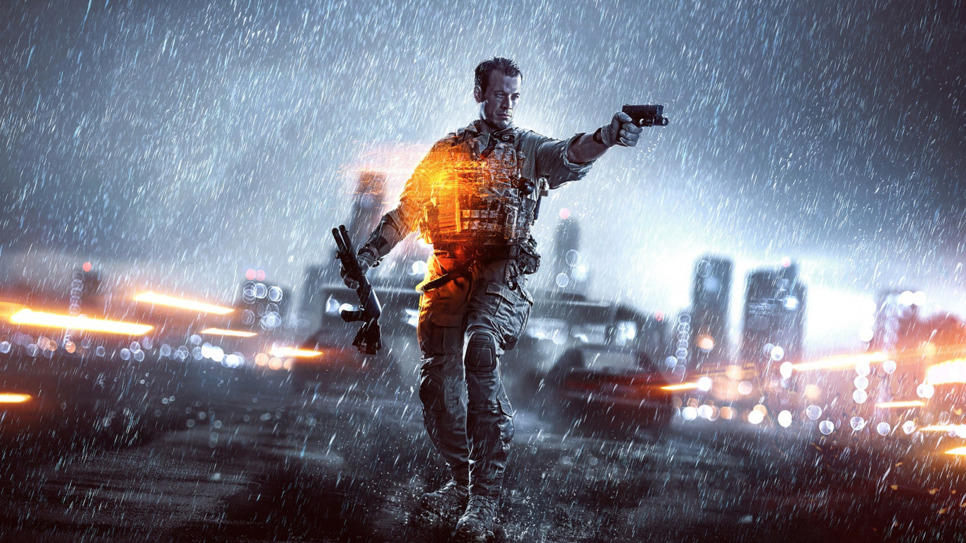 Electronic Arts, Actionfilm, Explosion, Pc-Spiel, Movie. Wallpaper in 1366x768 Resolution