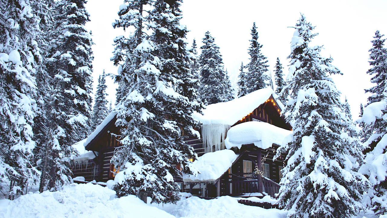 Ios, Invierno, Nieve, Paisaje Natural, Pendiente. Wallpaper in 1280x720 Resolution