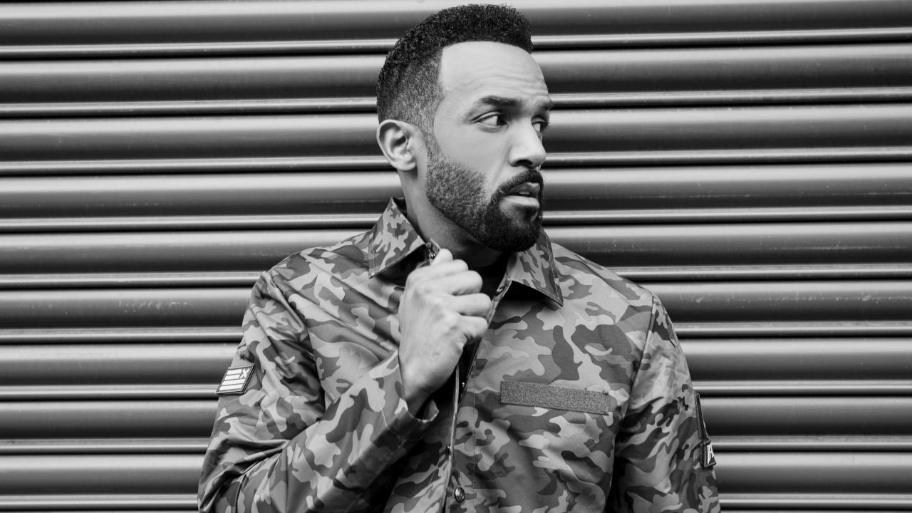 Chin, Craig David, White, Black, Monochrome. Wallpaper in 1280x720 Resolution