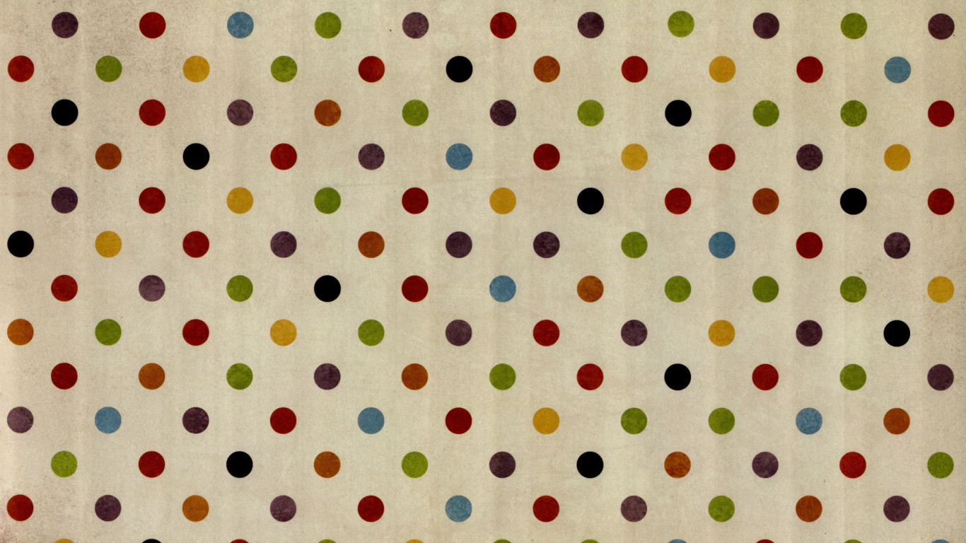 Textil de Lunares Verde y Blanco. Wallpaper in 1366x768 Resolution