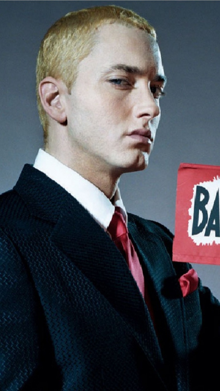 Eminem, Rappeur, la Musique Hip Hop, Homme D'affaires, The Slim Shady Lp. Wallpaper in 720x1280 Resolution