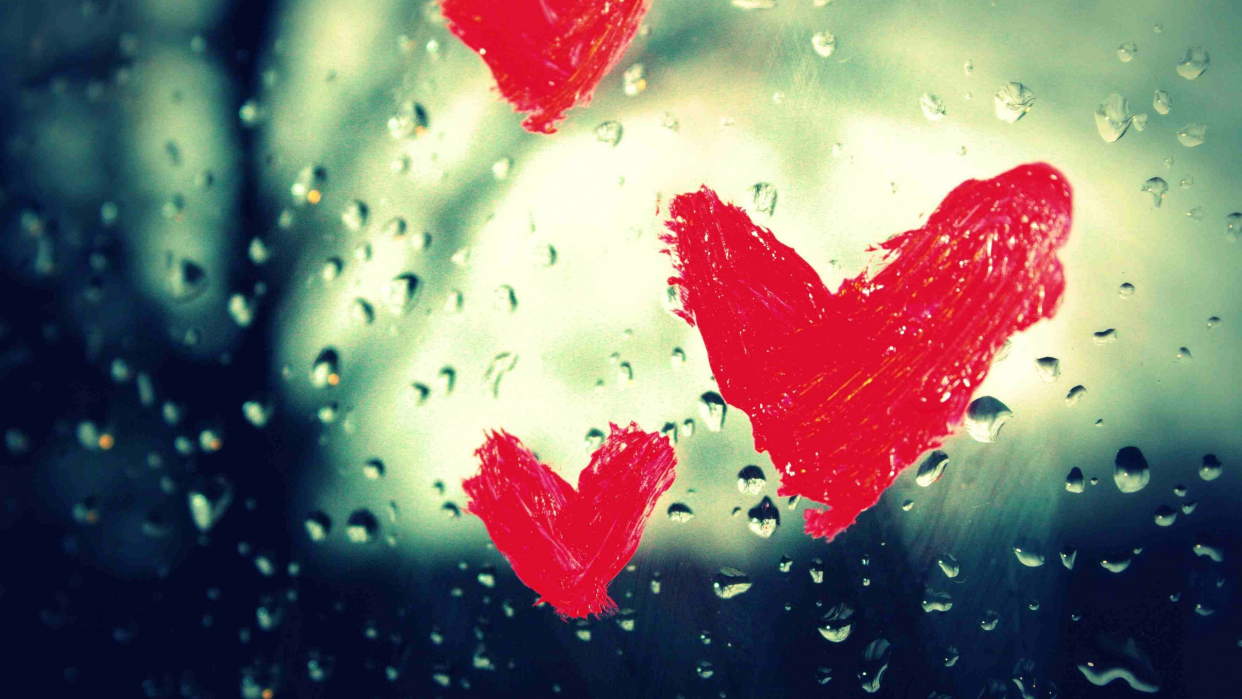 el Día de San Valentín, Rojo, Coraz, Amor, Pétalo. Wallpaper in 2560x1440 Resolution