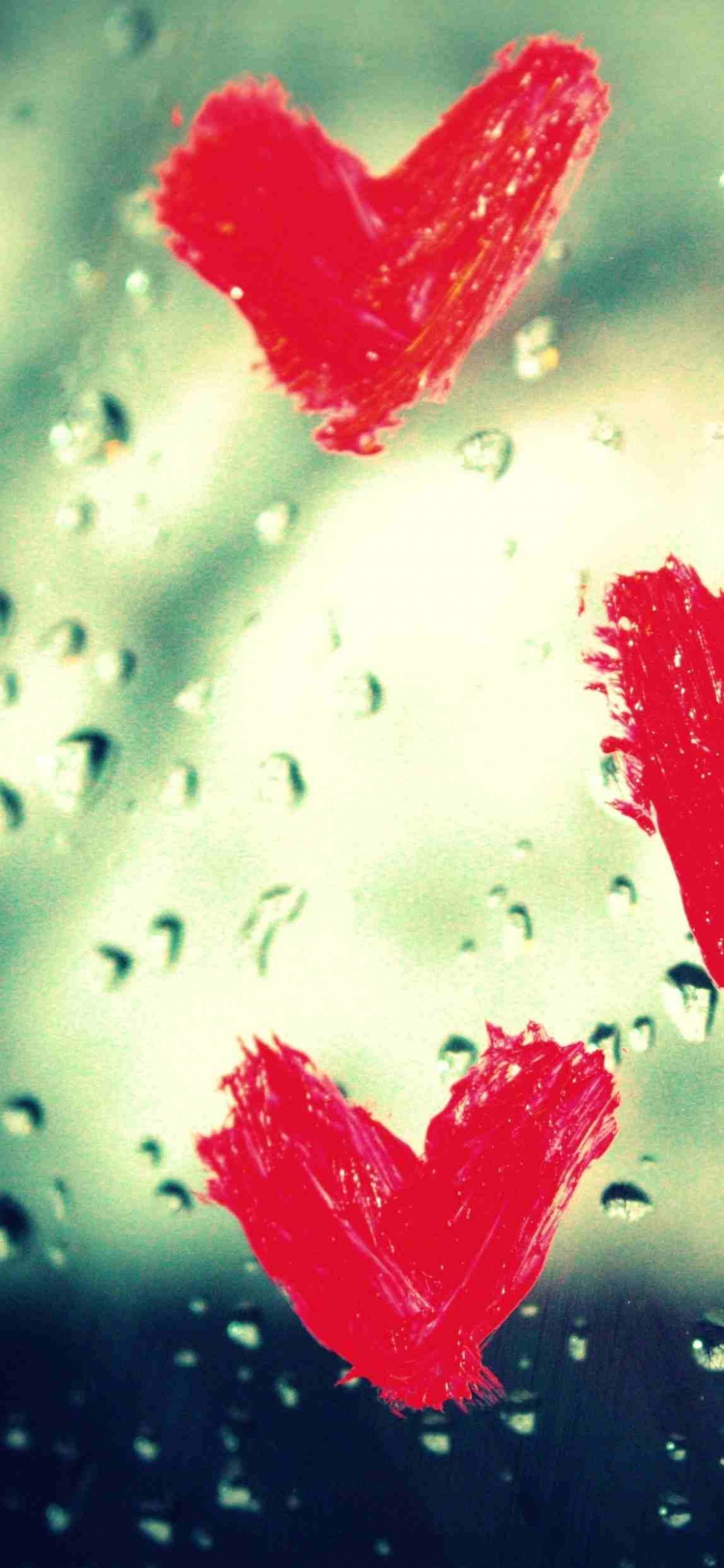 Valentines Day, Red, Heart, Leaf, Love. Wallpaper in 1125x2436 Resolution