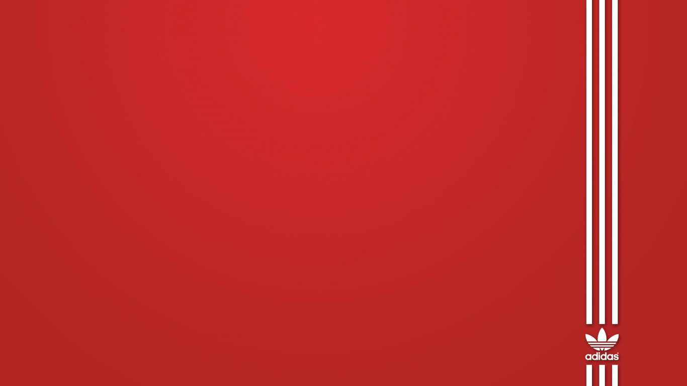 Adidas, Red, Marron, Orange, Rectangle. Wallpaper in 1366x768 Resolution